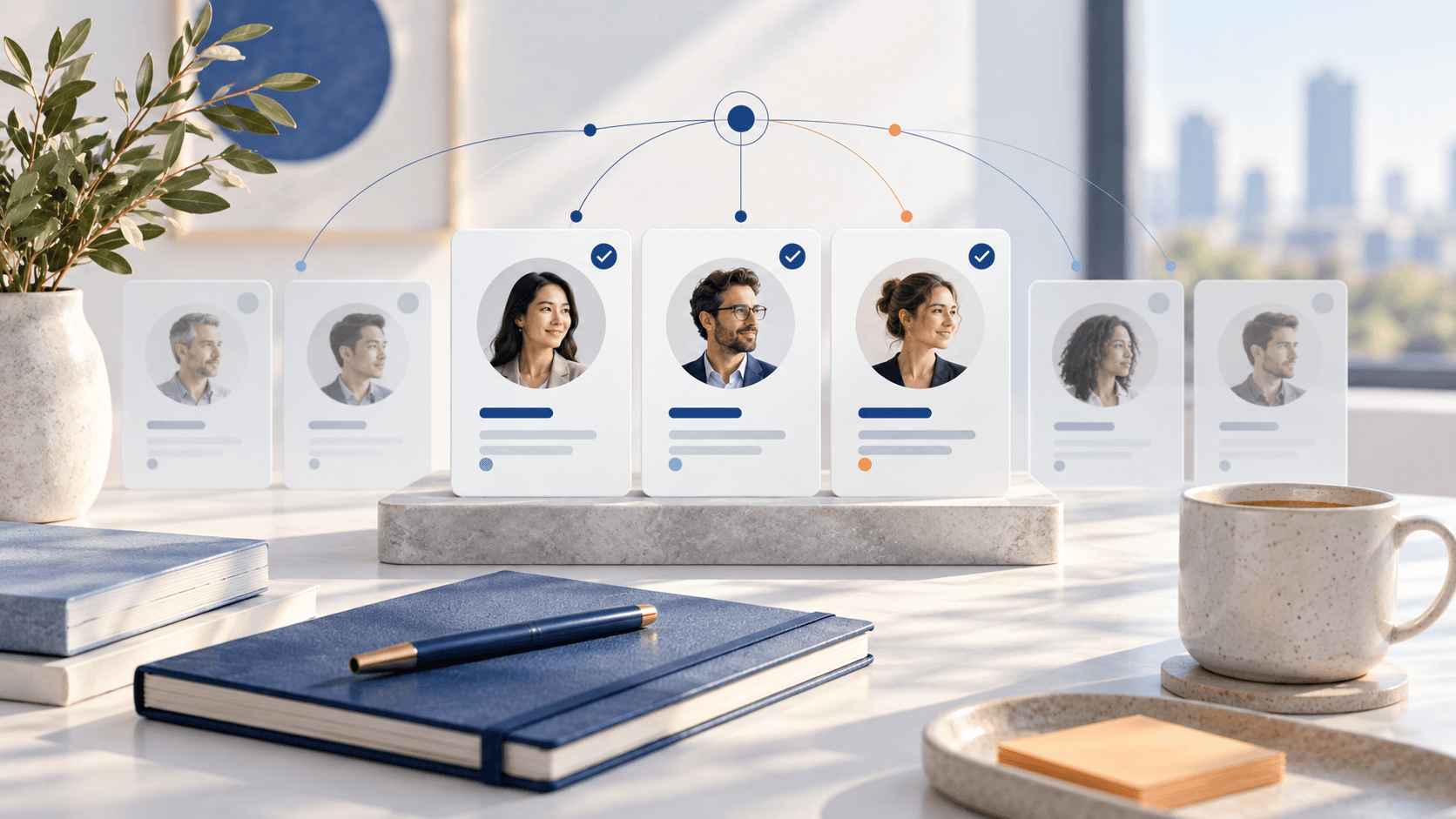 A curated shortlist of professional profiles arranged for focused LinkedIn outreach.